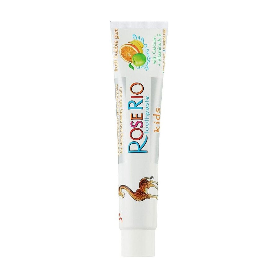 Дитяча зубна паста Rose Rio Kids Toothpast Frutti Bubble Gum, 50 мл